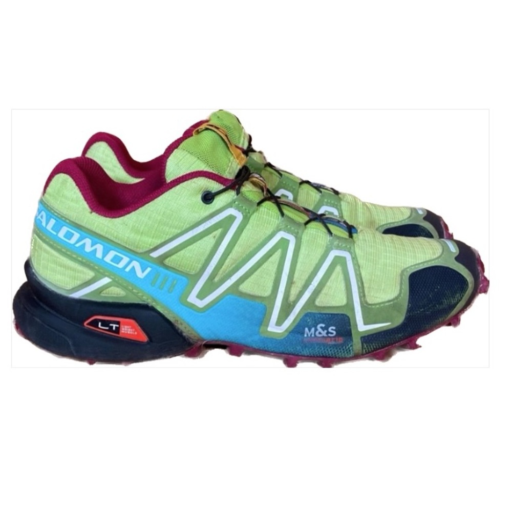SOLD Salomon Speedcross 3 trail running sneakers / 7.5 Neon Green